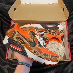 Air max 90 orange camo